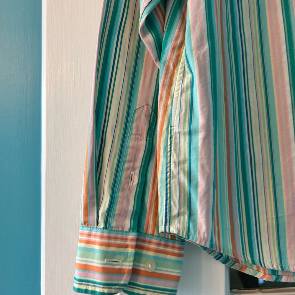 Ralph Lauren button down petite large - Picture 6 of 8